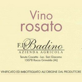 Fratelli Badino vendita vino Rosato